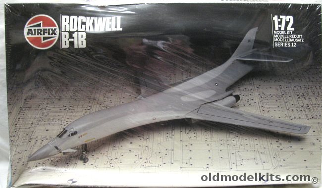 Airfix 1/72 Rockwell B-1B Bomber, 12003 plastic model kit